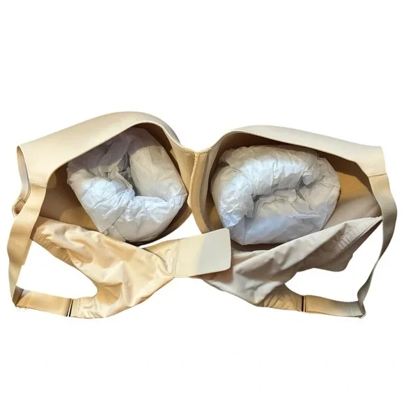 SKIMS Smoothing Intimates Full‎ Coverage Lightly Lined Bra Sand 42DDDD NWT - Picture 7 of 8